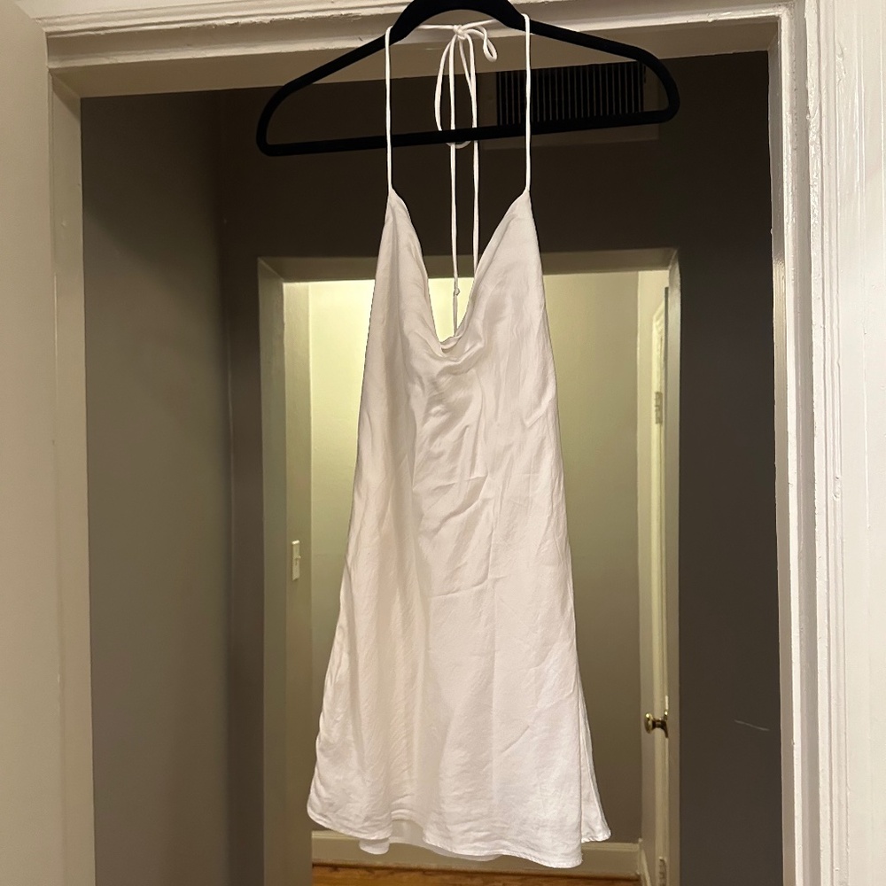 Zara silk mini dress